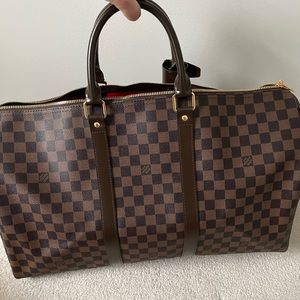 Louis Vuitton Damier Ébène Keepall 50 Bandoulière
